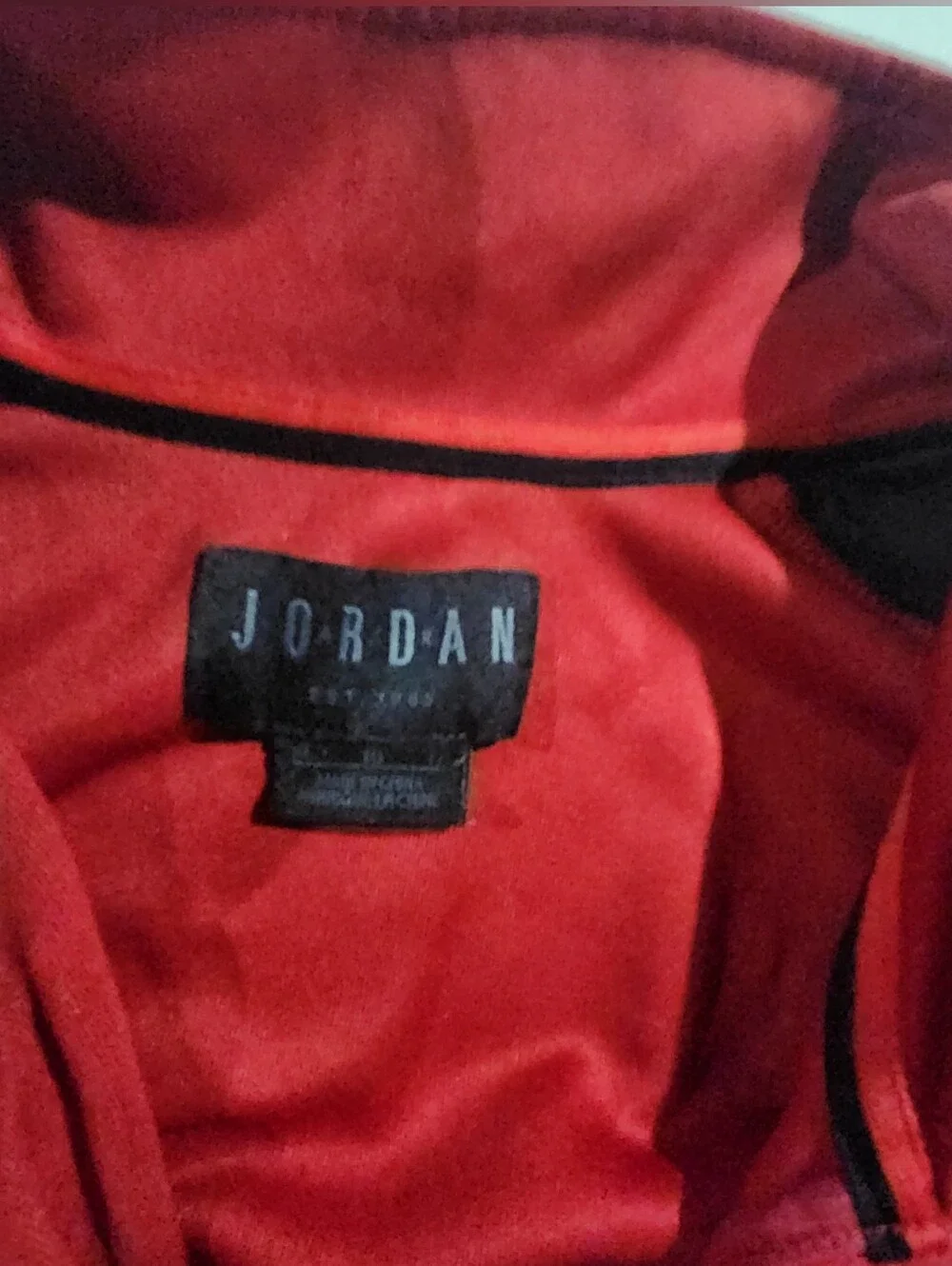 Jordan Men's Jumpman Taped Tricot Lifestyle Track Jacket Size XL